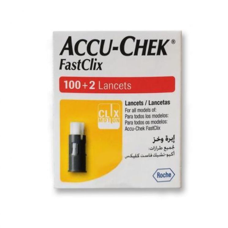 Accu-Chek FastClix 100+2 Lancette
